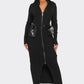 Ribbed Knit Utility Midi Dress