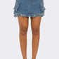 Utility Denim Maxi Skirt