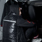 Men's Zip-Up Puffer Vest In Black