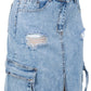 “Split Decisions” Long Maxi Denim Skirt