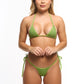 Micro bikini green  G string