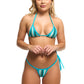 Micro bikini blue stripes G string