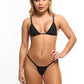Micro Bikini Golden black