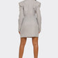 Monet Pearl Embellished Blazer Dress