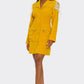 Savina Utility Lace-Up Blazer Dress