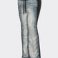Fade Game Hybrid Denim Maxi Skirt