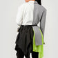Colorblock Blazer with Layered Skirt Detail