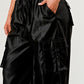 Black Utility Crop Top & Cargo Pant Set