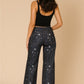 Gary Low Rise Rhinestone Jean - Rinse Wash