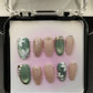 Handmade press on nails fake nails removable