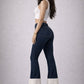 Western Sherpa Boot Cut Jean Dark Wash