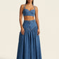 Two-Piece Wide-Leg Pant Set