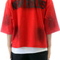 SYNTH French Terry 3/4 Sleeve Crop Top Tee