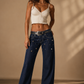 Silver Static Low Rise Jean-Indigo