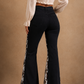 Black Dahlia Lace Jean