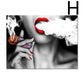 Red Lips Canvas Painting