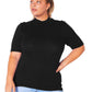 “Your Love” Turtle Neck Fitted Top