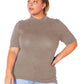 “Your Love” Turtle Neck Fitted Top