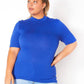 “Your Love” Turtle Neck Fitted Top