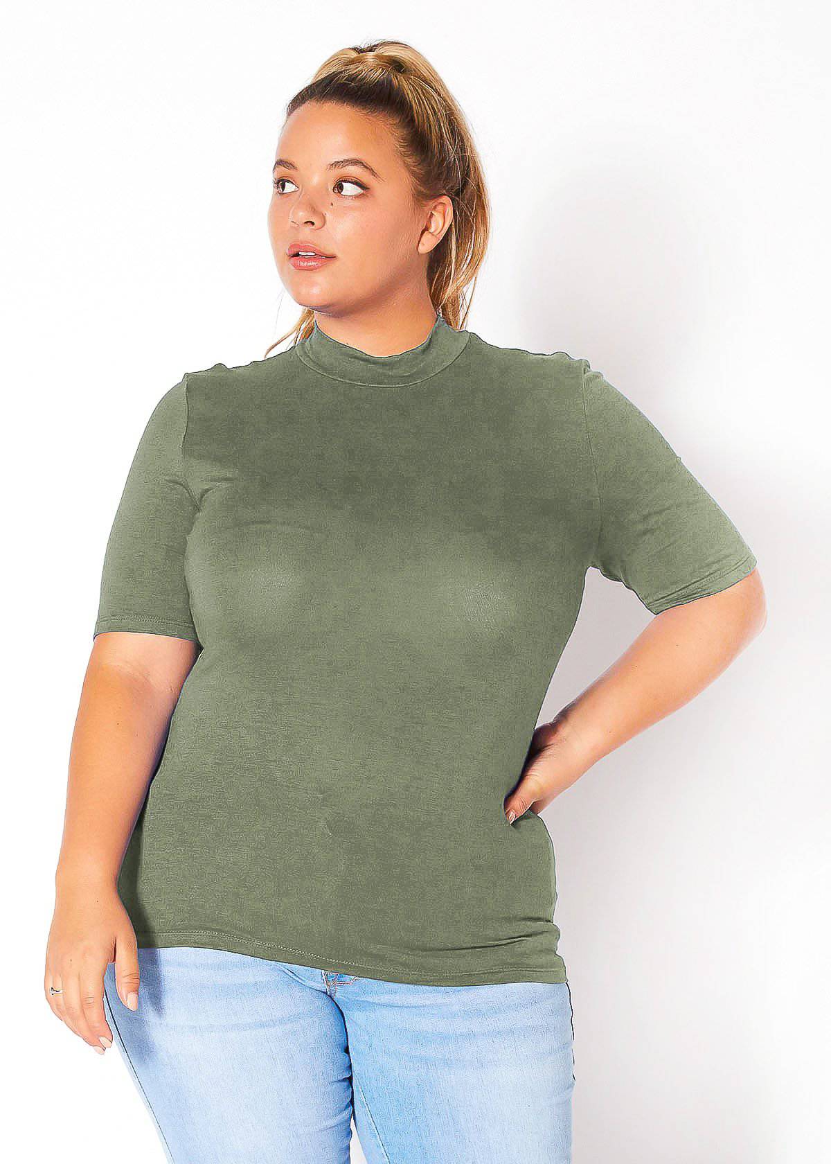 “Your Love” Turtle Neck Fitted Top