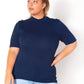 “Your Love” Turtle Neck Fitted Top