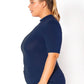 “Your Love” Turtle Neck Fitted Top