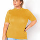 “Your Love” Turtle Neck Fitted Top
