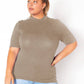 “Your Love” Turtle Neck Fitted Top