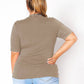 “Your Love” Turtle Neck Fitted Top