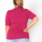 “Your Love” Turtle Neck Fitted Top