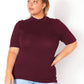 “Your Love” Turtle Neck Fitted Top