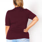 “Your Love” Turtle Neck Fitted Top