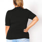 “Your Love” Turtle Neck Fitted Top