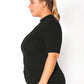 “Your Love” Turtle Neck Fitted Top