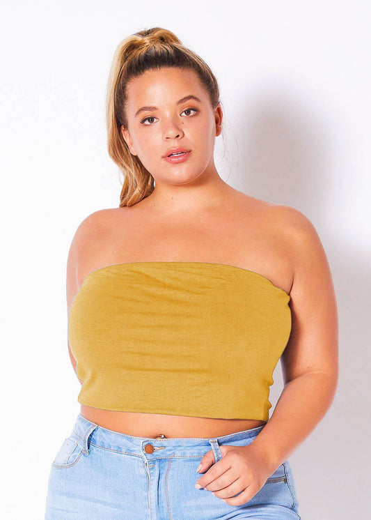 “LoveBug” Cropped Tube Top