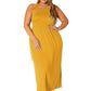 “Camilla” Pleated Maxi Dress