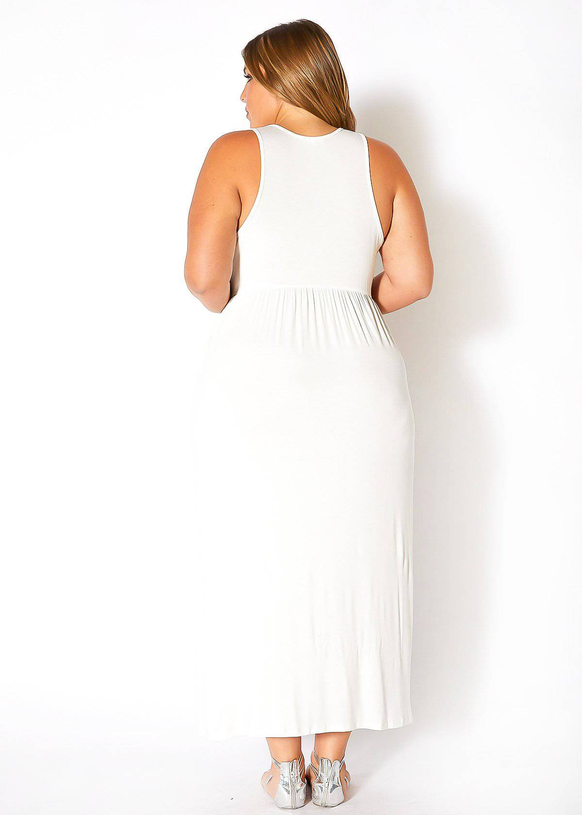 “Camilla” Pleated Maxi Dress