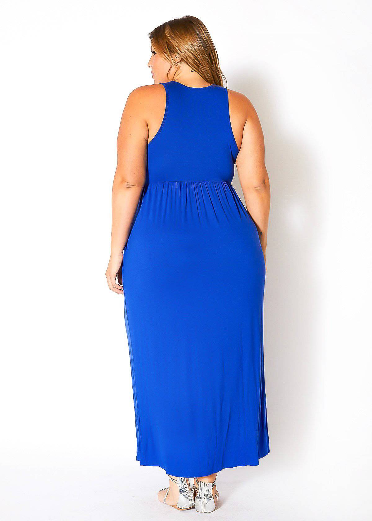 “Camilla” Pleated Maxi Dress