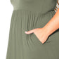 “Camilla” Pleated Maxi Dress