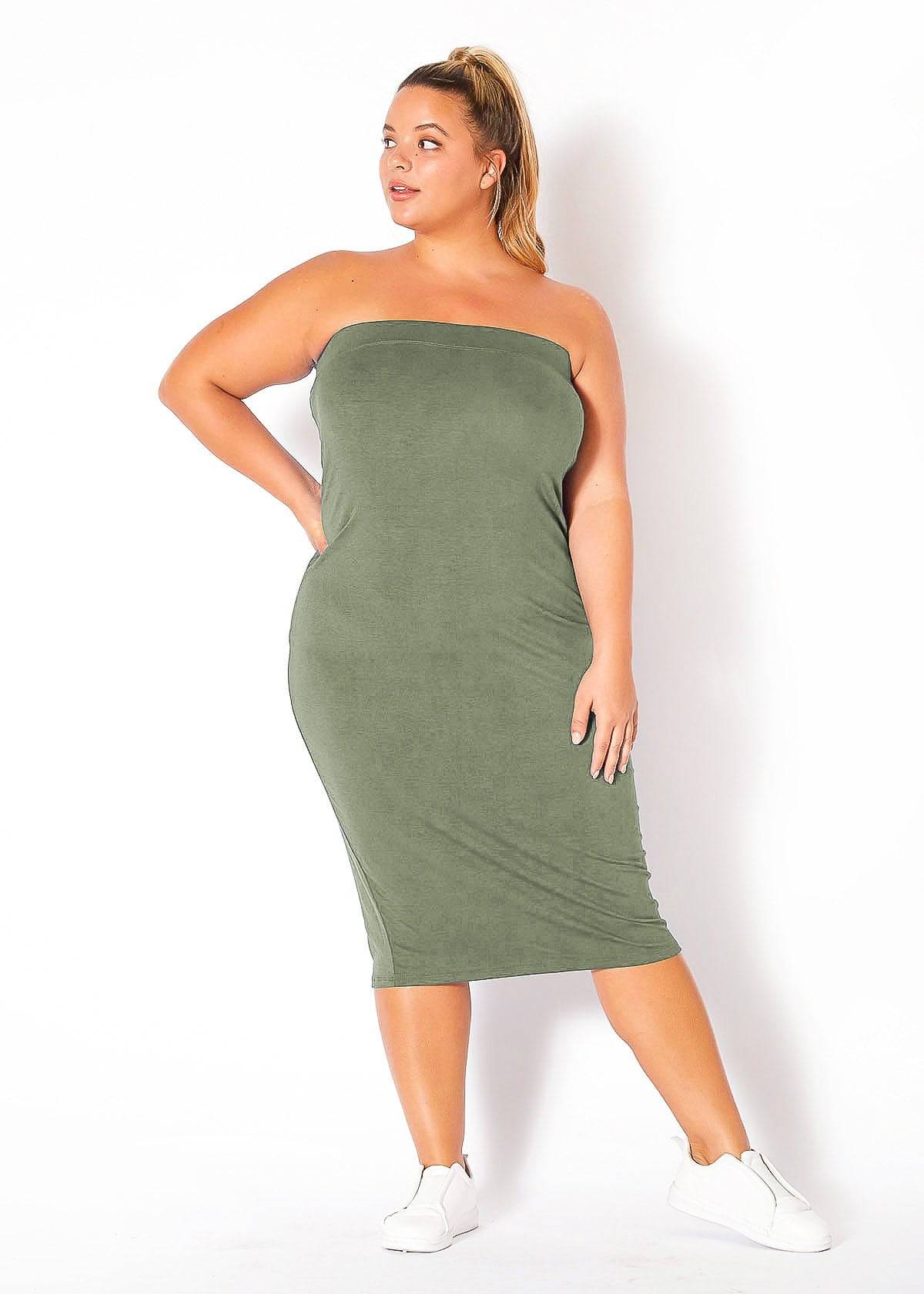 “Sometimey” Bodycon Midi Dress