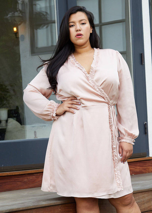 “Boss Lady V2” Wrap Dress