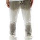 GLAZE Washed French Terry Stacked Jogger Pants