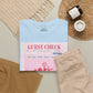 Anti-Social Guest Check T-Shirt