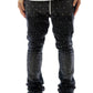 ZICORN Washed French Terry Stacked Jogger Pants