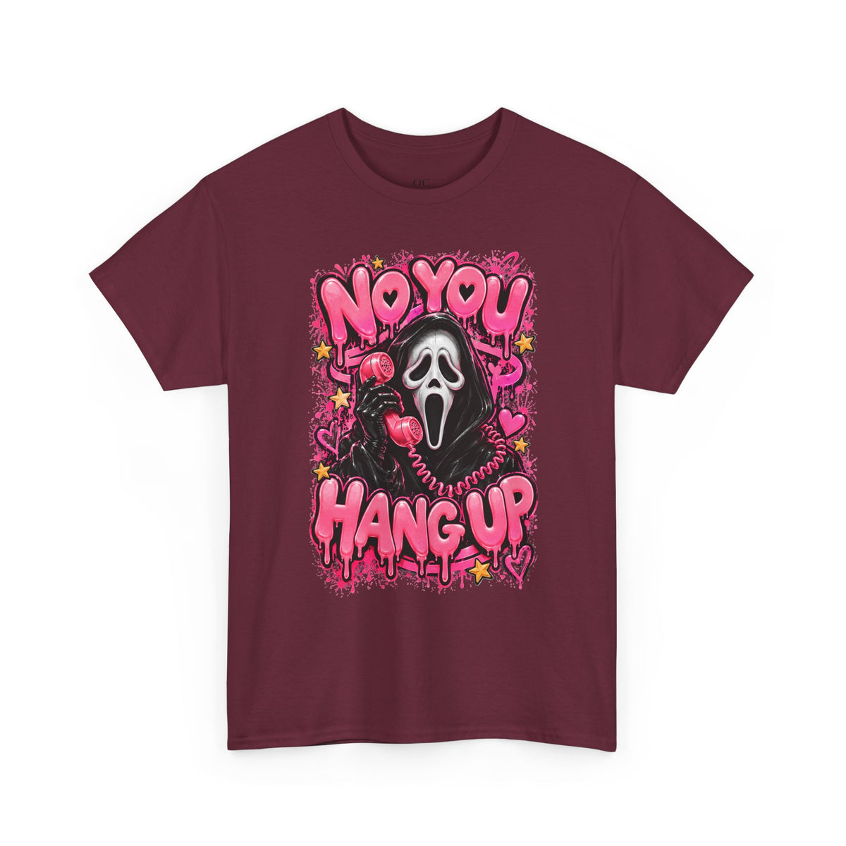 “No You Hang Up” Ghost Face Graphic Tee