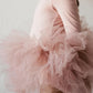 Vintage Pink 3/4 Tutu Leotard