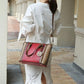 “Lizza” Tote Handbag with Wallet