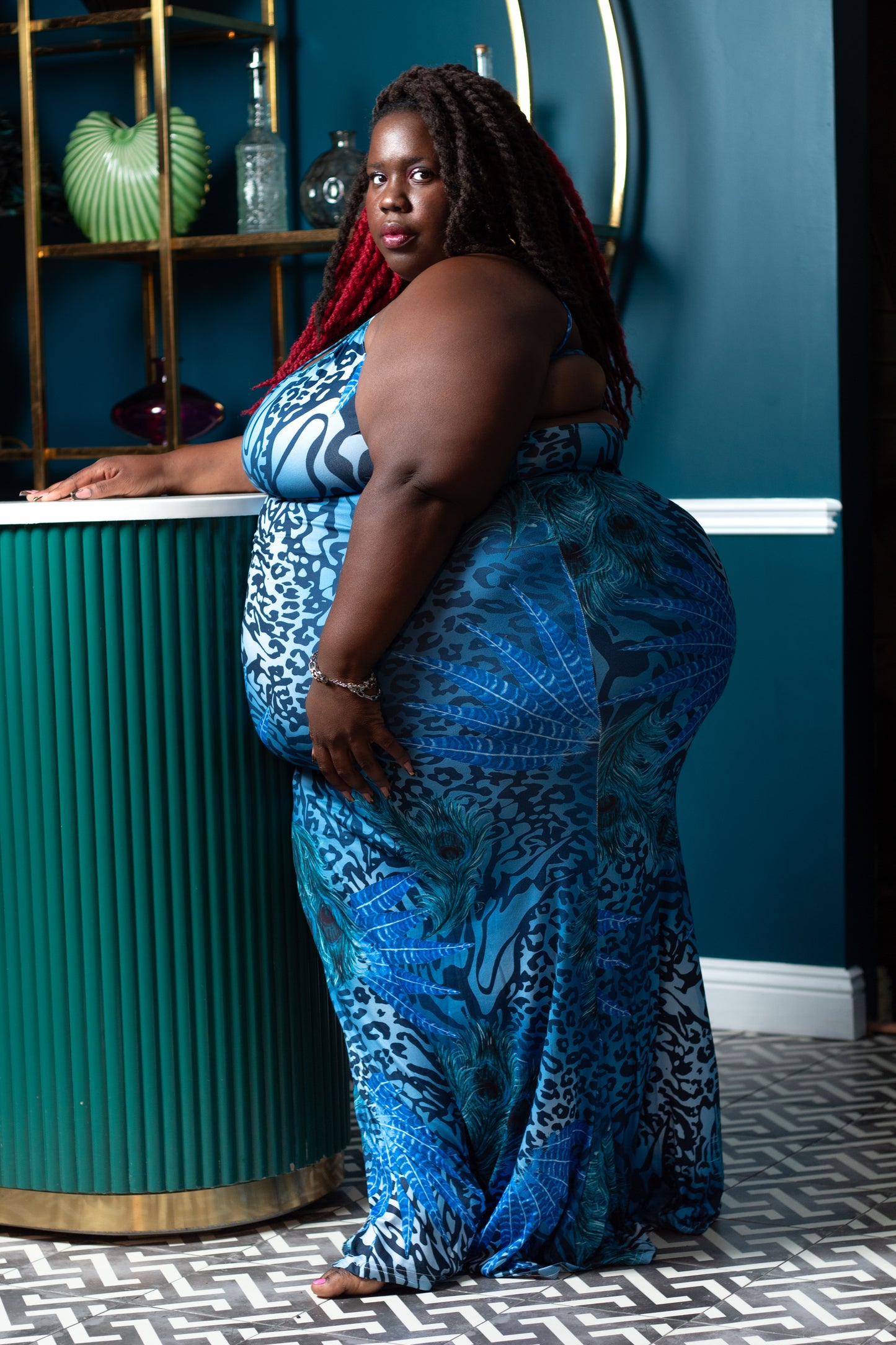 “Sevyn Sade” Long Dress