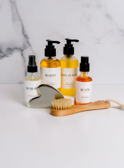 Glow Up All Natural, Organic Skin Care Set to Heal Skin