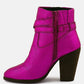 Cat-Track Leather Ankle Boots